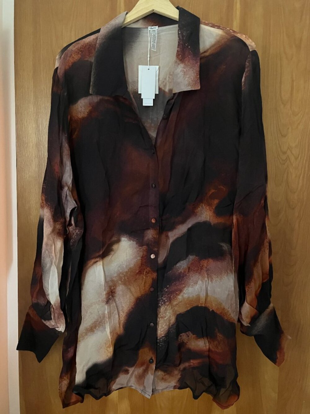 NWT Bydee Shirt Dress Beach/Pool Coverup size M - Picture 4 of 8